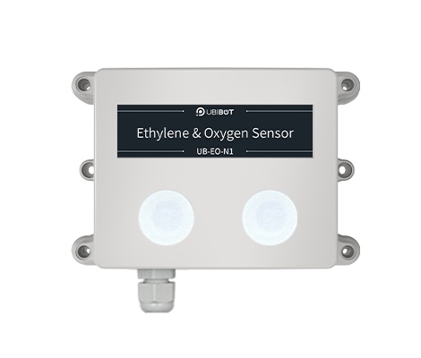 Thiết Bị Giám Sát và Cảnh Báo Nồng Độ Ethylene & O₂ Ubibot EO34