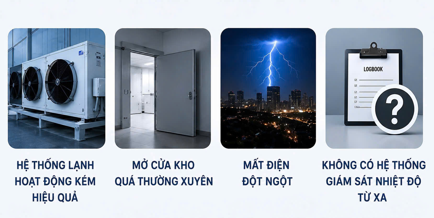 Nguyên nhân nhiệt độ kho lạnh không ổn định