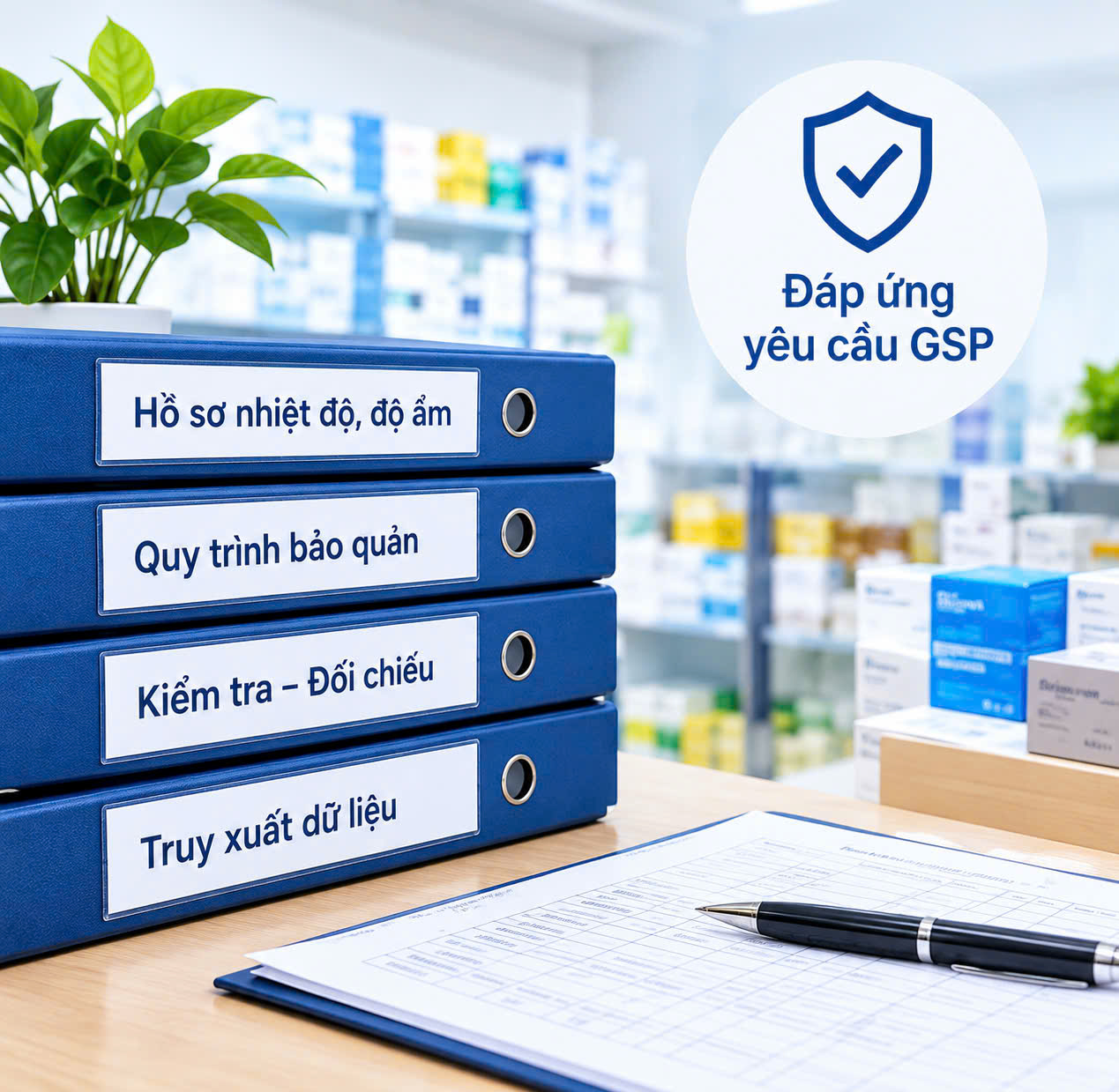 Hệ thống giám sát nhiệt độ, độ ẩm hỗ trợ đáp ứng yêu cầu GSP